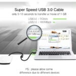 UGREEN 90722 USB 3.0 Male to USB Female Extension 5M Cable - Image 2