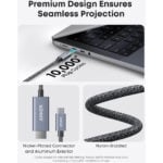 Anker A87E0H11 Nano USB-C to 4K HDMI 3ft Braided Cable - Image 3