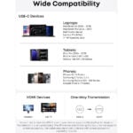 Anker A87E0H11 Nano USB-C to 4K HDMI 3ft Braided Cable - Image 2