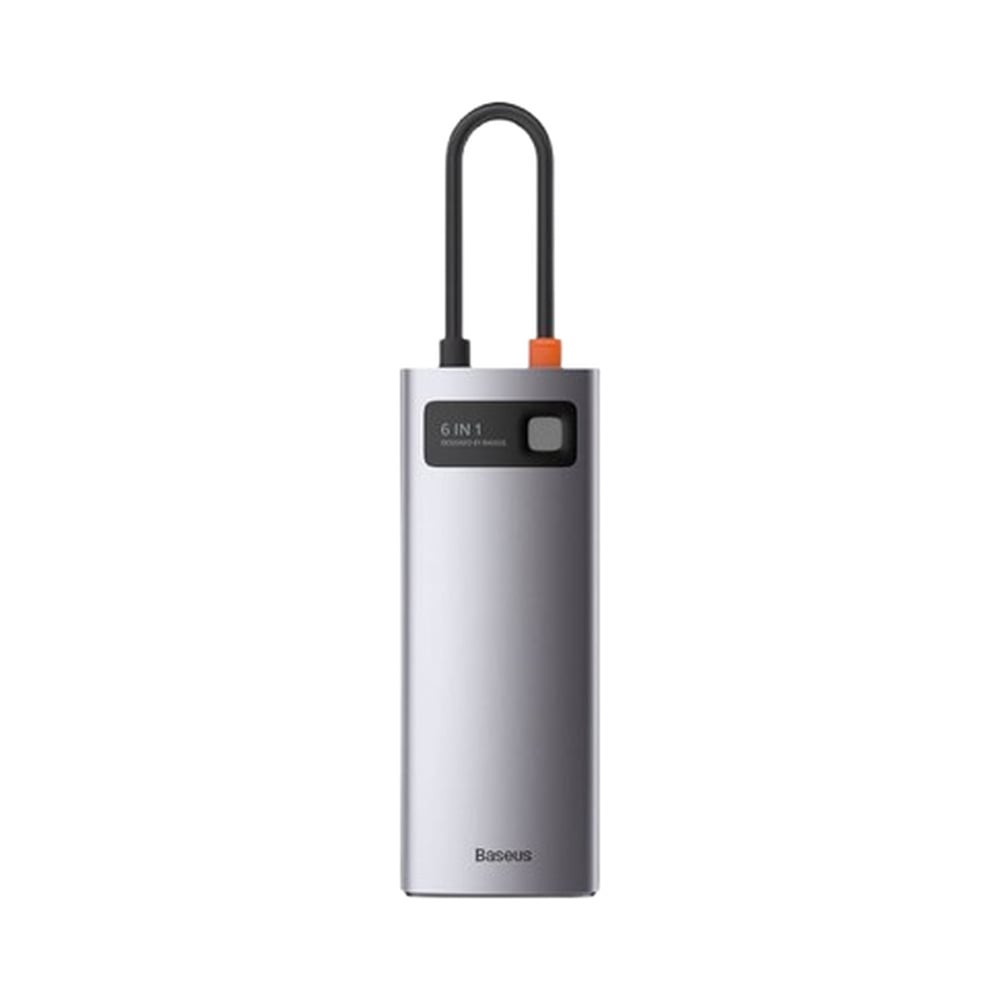Baseus StarJoy Series 6-in-1 Multifunctional Type-C to USB 3.0*3 / HDMI*1 / RJ45 Network 1000MBPS*1 / Type C PD*1 Hub Docking Station