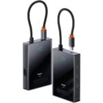 Baseus PioneerJoy Series 8-in-1 / 4 Screen Type-C to HDMI4K@60Hz*1 + HDMI4K@30Hz*1 + DP8K@30Hz*1 + VGA + USB3.0*2 + Type-C (Data+PDout)*1 + PD*1 Hub Adapter - Image 2
