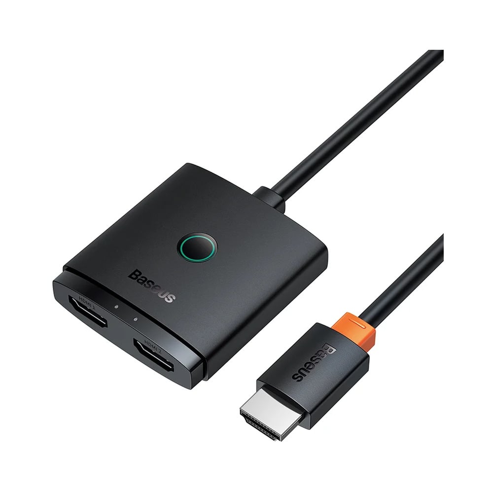 baseus-airjoy-series-2-in-1-bidirectional-hdmi-switch-1m Baseus AirJoy Series 2-in-1 Bidirectional HDMI Switch with 1M HDMI Cable - Image 1