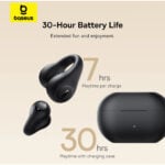 Baseus Bass 15 Clip Open-Ear True Wireless Earphones - Image 3