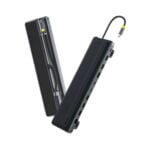 Baseus EliteJoy EH3 , 12-in-1 USB-C to 2*HDMI 4K@60Hz + 1*DP4K@60Hz + 2*USB-C(10Gbps) + 2*USB-A(5Gbps) + 1*USB-A(480Mbps) + SD/TF(3.0) + RJ45(Gigabit) + USB-C(PD) Hub