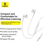 Baseus Encok HZ19 Wired Earphones - Image 6