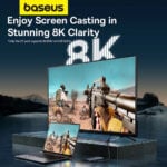Baseus PortalJoy Series 13-Port Type-C to HDMI 4K@60Hz*2 / DP 4K@60Hz*1 / VGA*1 / USB3.1*2 / Type-C3.1*1 / USB2.0*1 / PD*1 / RJ45*1 / SD/TF*1 / 3.5mm*1 Hub Docking - Image 4