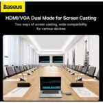 Baseus Wireless HDMI 4K 30Hz Transmitter and Receiver - Image 3
