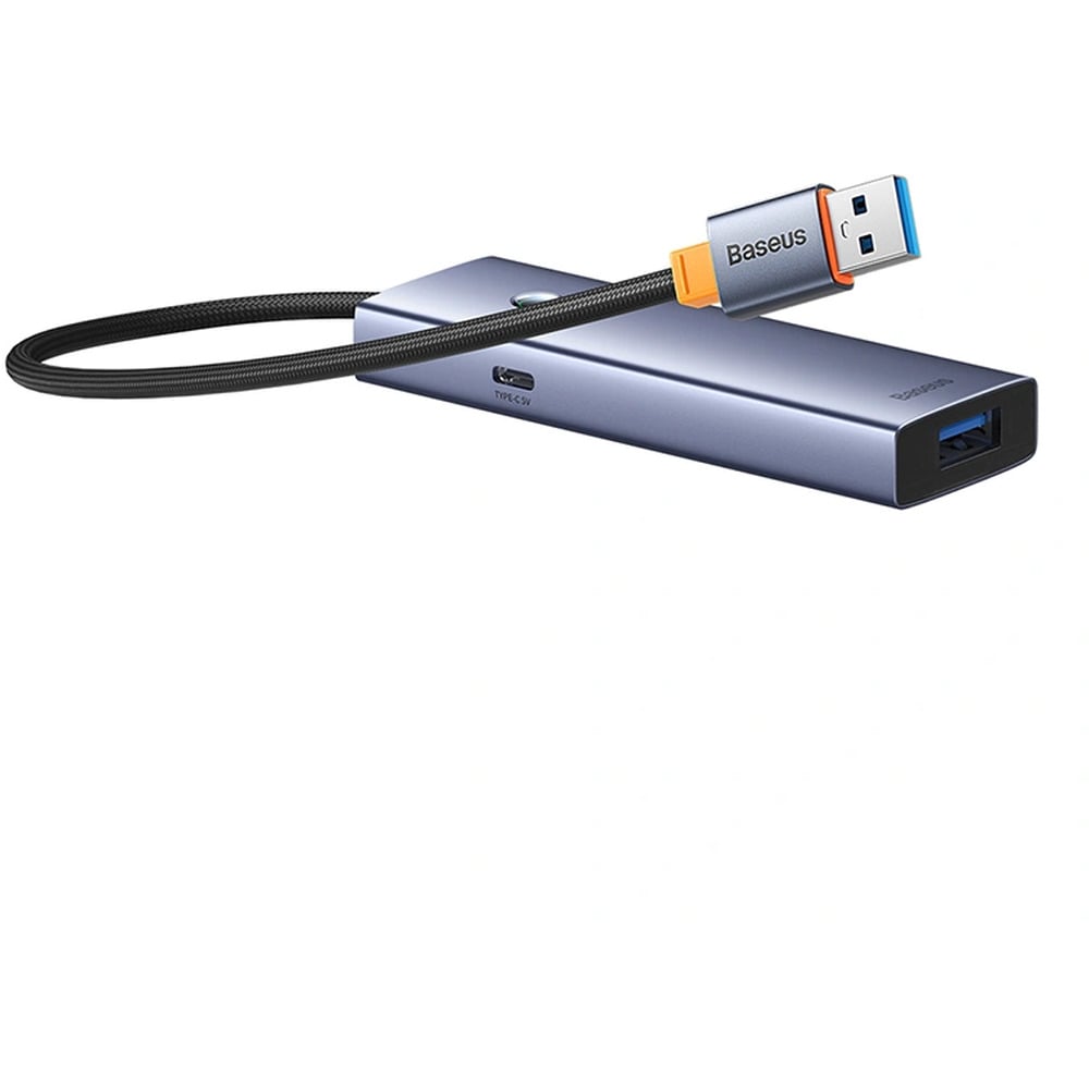 Baseus UltraJoy Series 4-Port USB-A to USB 3.0*4+USB-C 5V Hub Adapter