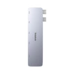 Baseus UltraJoy Series 6-Port Type-C *2 to USB-C 40Gbps*1 + USB3.0*3 + SD/TF3.0*1 Direct Link Hub Adapter