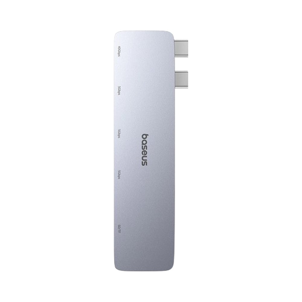 Baseus UltraJoy Series 6-Port Type-C *2 to USB-C 40Gbps*1 + USB3.0*3 + SD/TF3.0*1 Direct Link Hub Adapter
