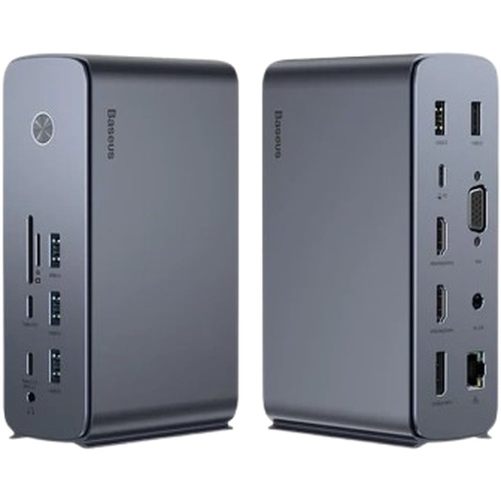 Baseus UnionJoy Pro (EU PIN) 17-Port Four-Screen Multifunctional Hub Docking Station