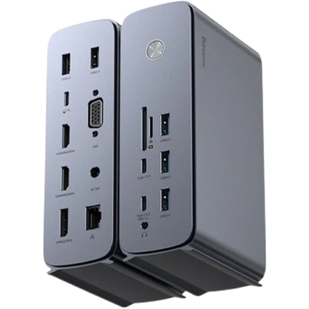 Baseus UnionJoy Pro (EU PIN) 17-Port Four-Screen Multifunctional Hub Docking Station