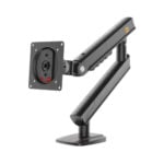 NB A3 Ergonomic Aluminum Alloy Monitor Arm with Quick-Install, Supports 17-32 Inch Computer Screen Bracket, Upto 9kg Load Capacity